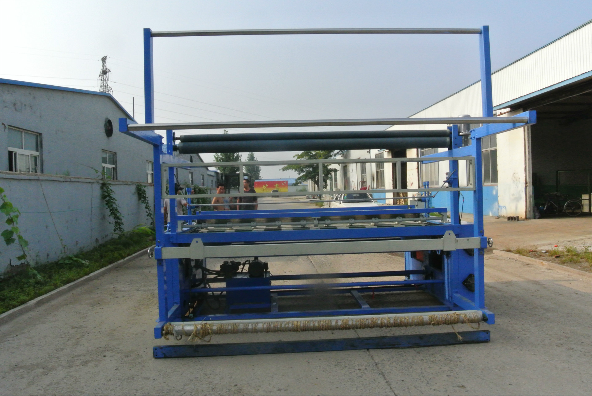 山东 潍坊瑞昌纺织机械 光电对中码布机