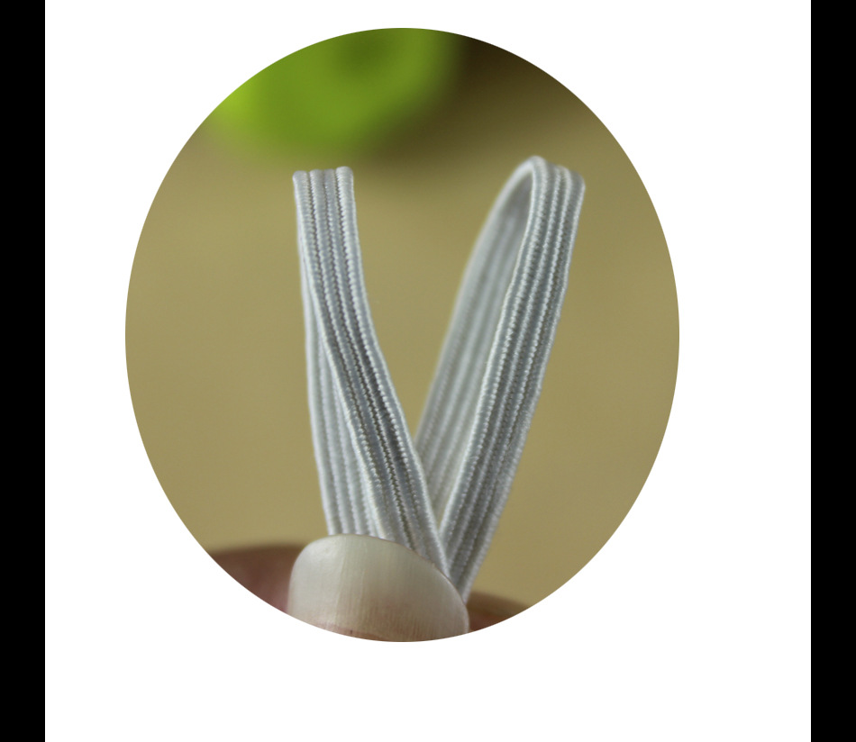 3公分 医用口罩松紧带 3mm走马松紧带