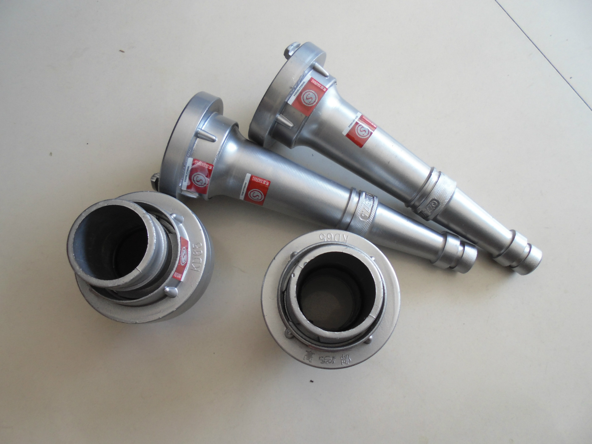 厂家销售消防器材kd65国标消防水枪接扣新国标产品