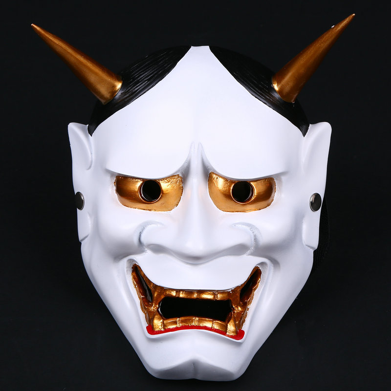 珍藏版纹身/刺青般若面具日本佛教鬼首面具般若工艺品面具批发