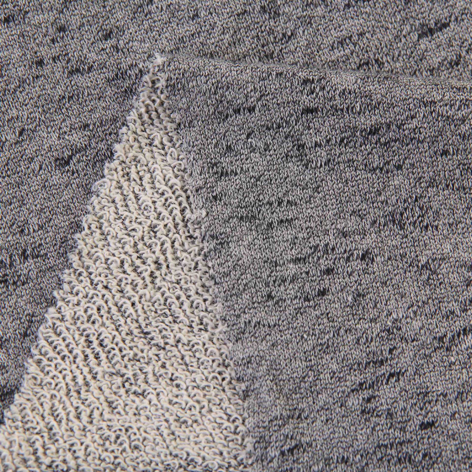 彩点卫衣布毛圈布