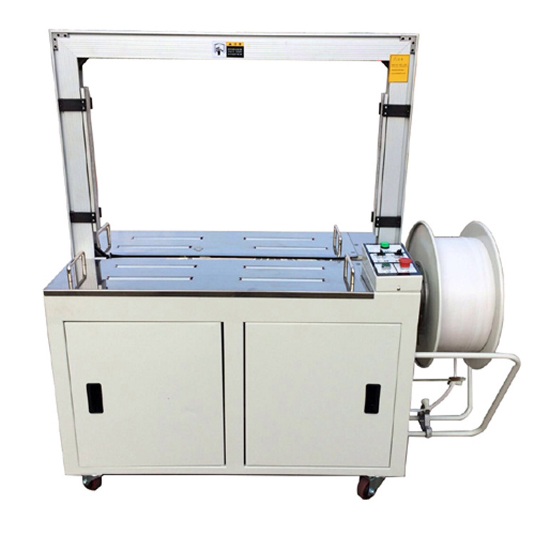 s-86全自动高台pp带打包机 电动封箱机 捆扎机保修一年厂家供应