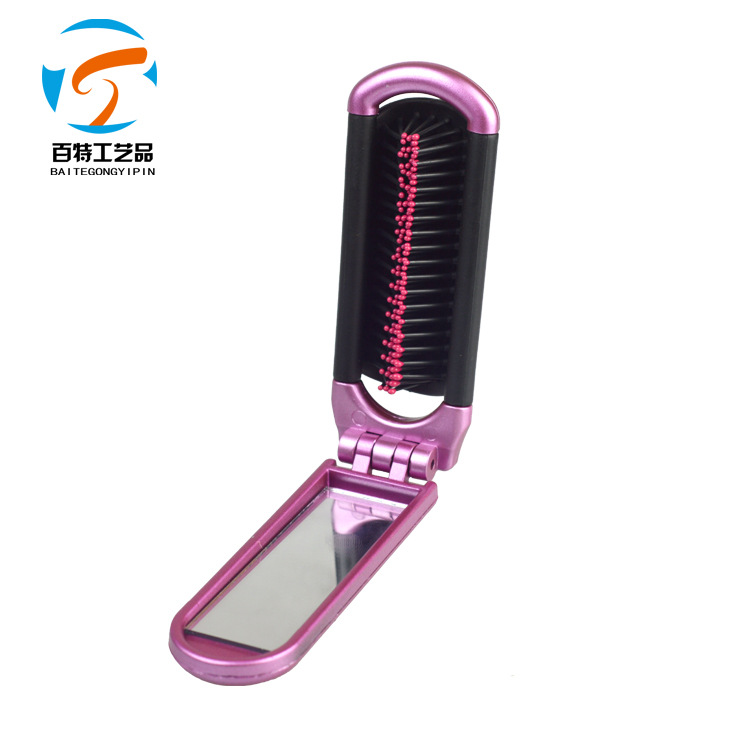 Folding Mirror and Comb Package/Beautiful Quality Hair Comb/Comb/Travel Gift New Product Supply