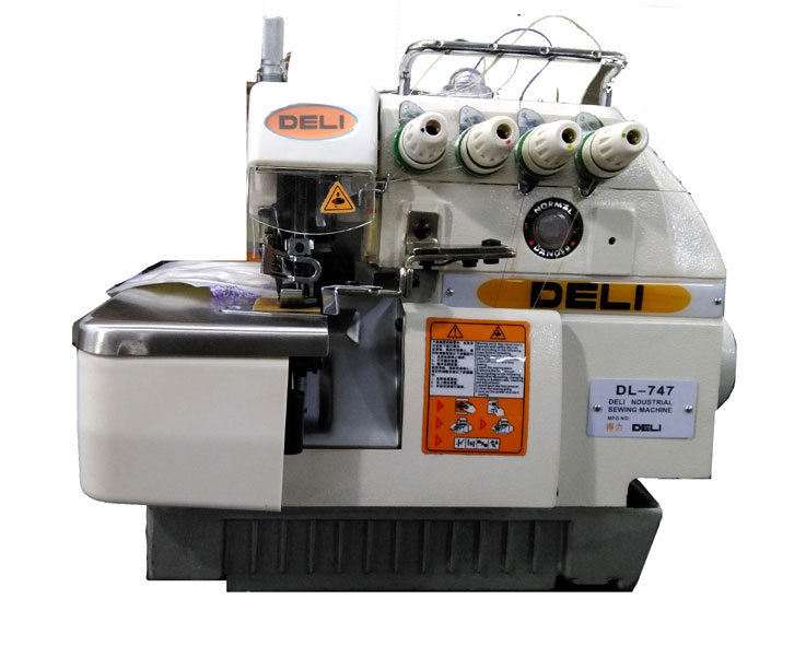 deli得力五线包缝机757锁边机拷边机包边机