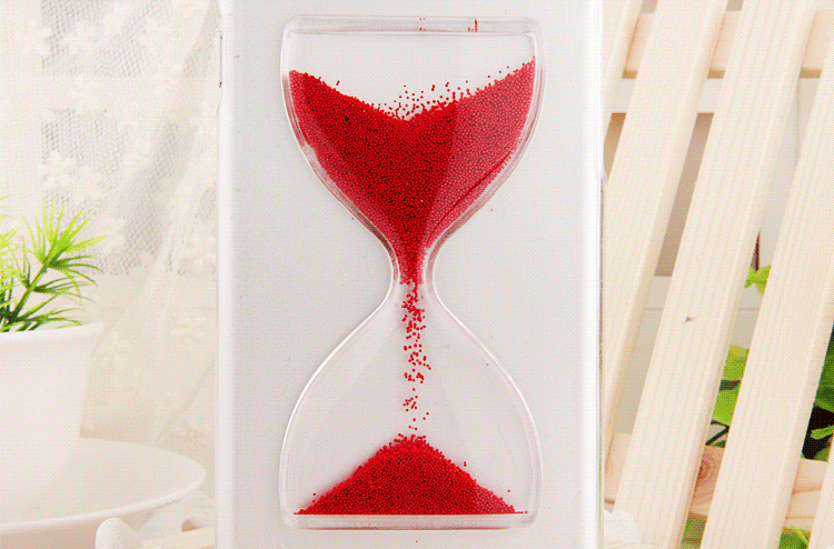 保护套 苹果 plus液态手机壳 iphone6s 3d沙漏流动液体流沙手机壳保护