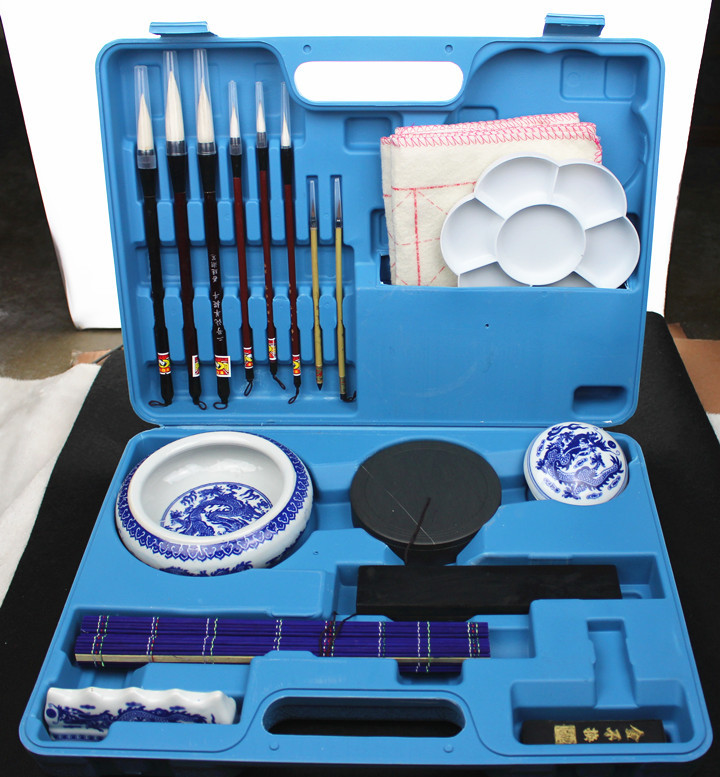 中国画工具中空定位国画工具 套装国画绘画工具
