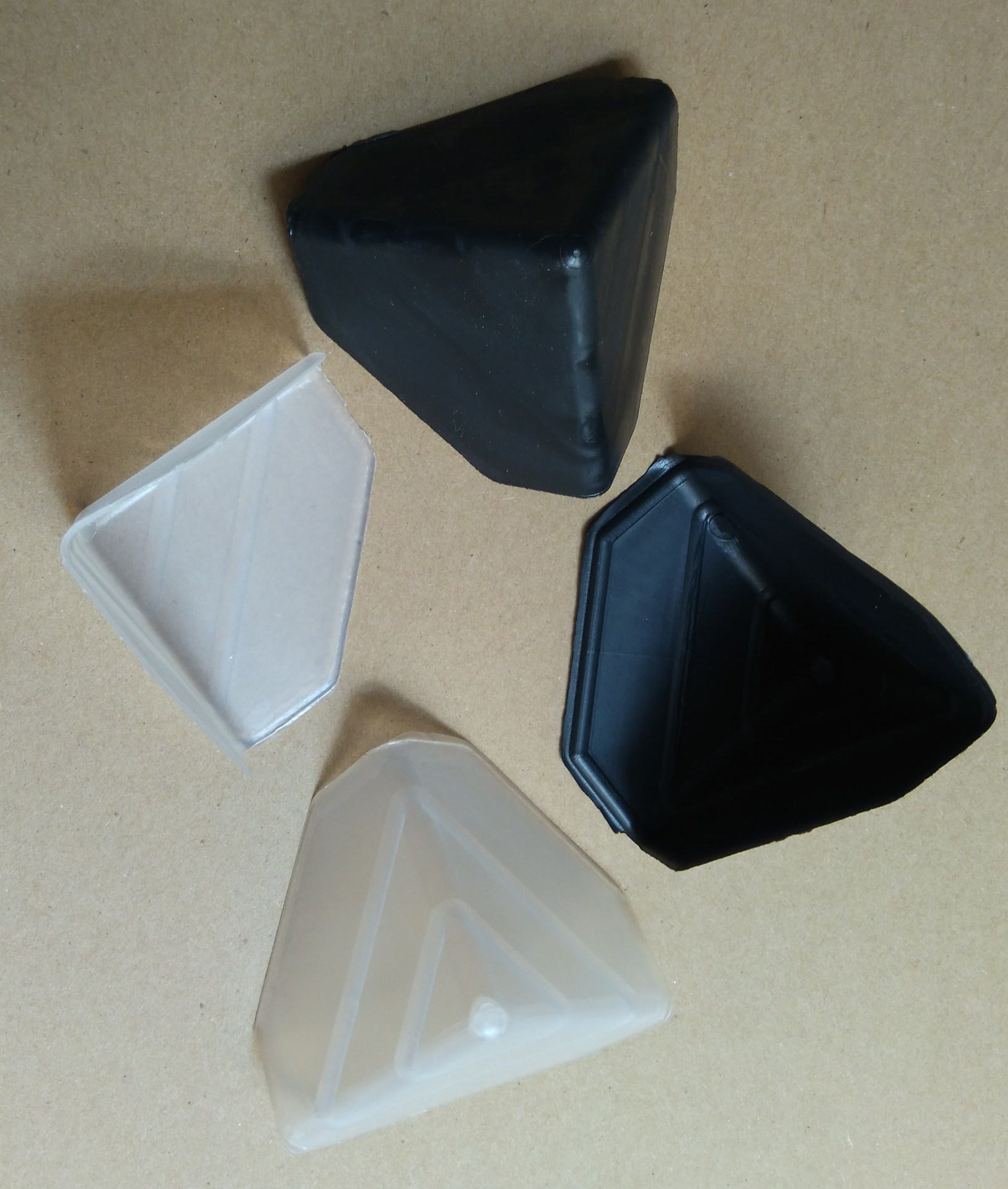 家直销塑料三面护角防撞包角家具电器箱角家电包角757575