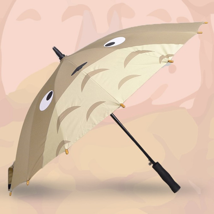 龙猫雨伞太阳伞 宫崎骏龙猫 防紫外线16骨长柄晴雨伞自动太阳伞