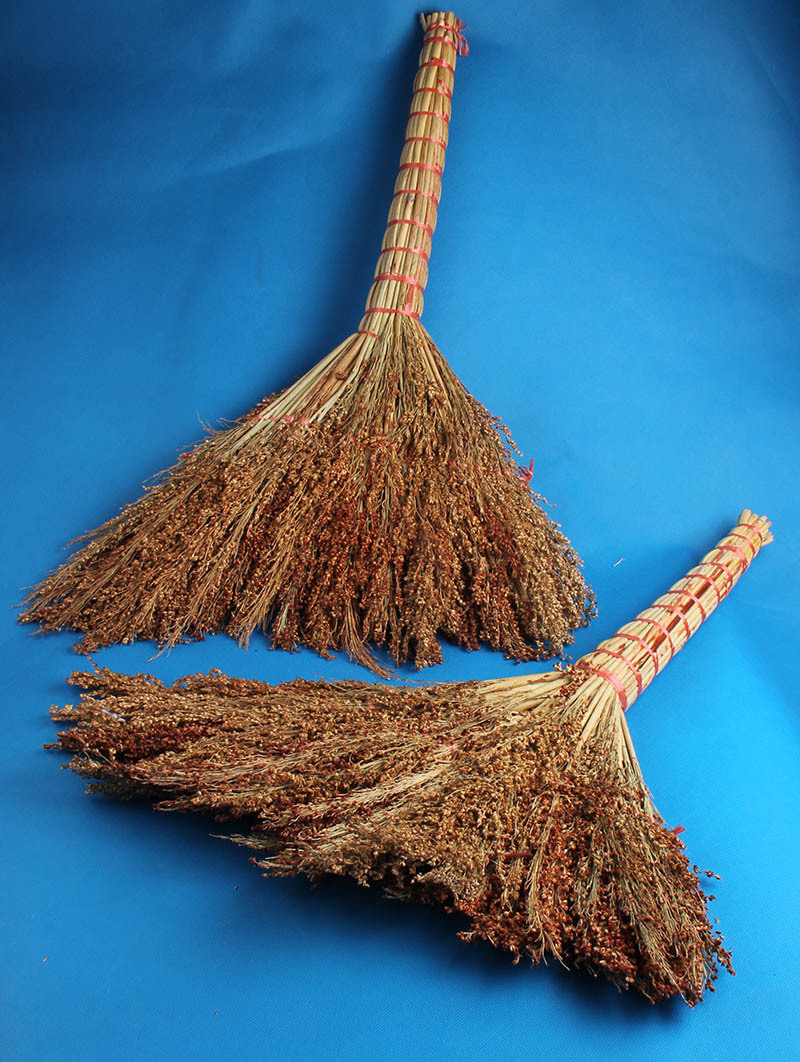 纯手工制作大号高粱扫帚高粱扫把