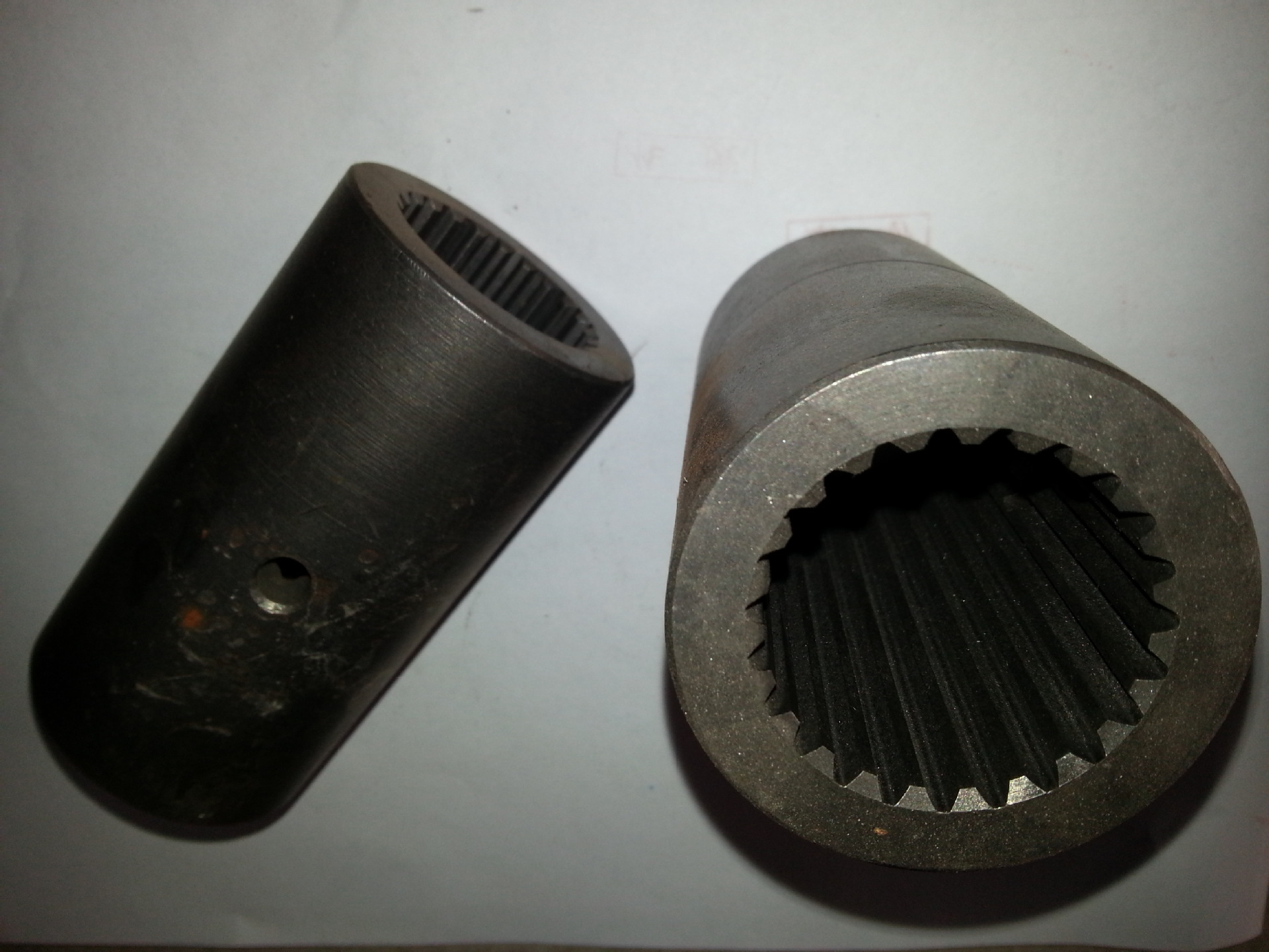 小麦 玉米 收割机 传动轴 花键套 (连接套)23齿