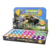新奇地摊玩具批发 膨胀单色海龟蛋小海龟乌龟孵化蛋膨胀戏水玩具