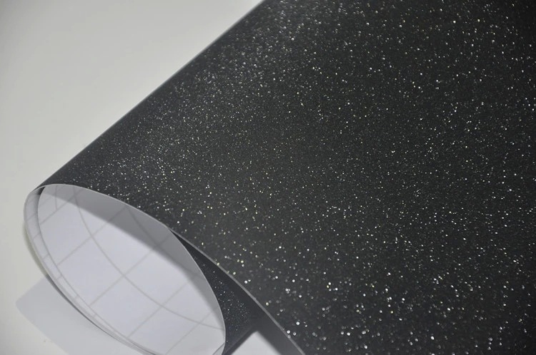 车身改色膜 磨砂珠光闪点膜 亚光 带导气层 车身贴膜多色