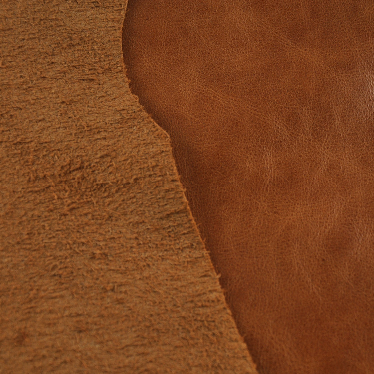 现货 头层油蜡牛皮批发 棕色油蜡皮皮料厂家 手机箱包用油蜡牛皮