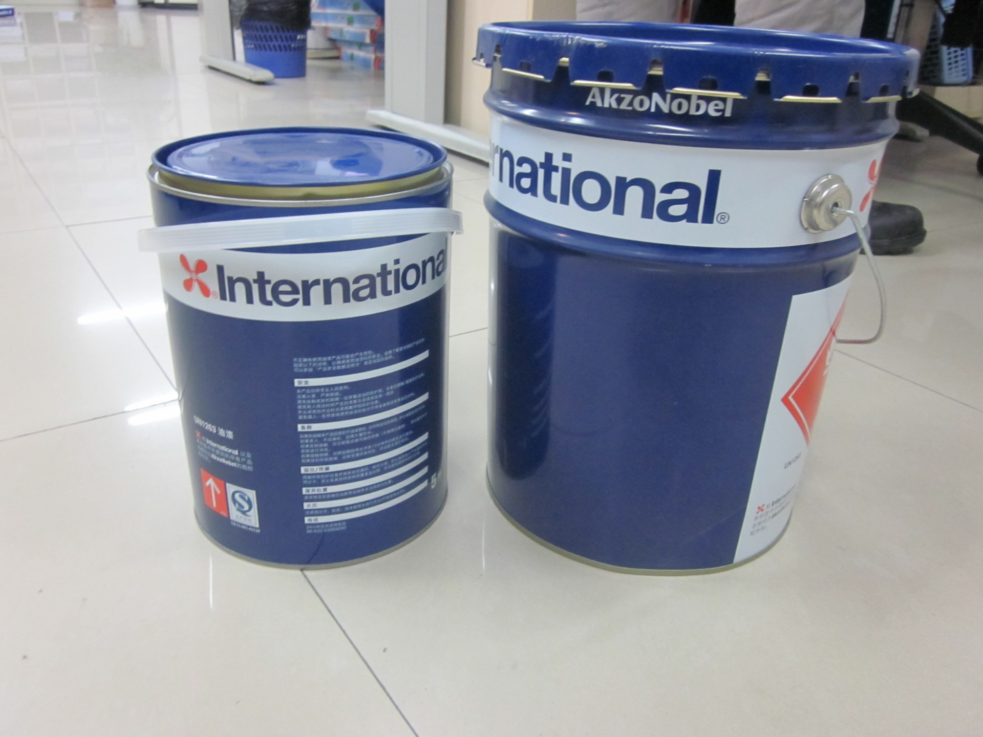 阿克苏诺贝尔国际牌工业防腐漆 英特耐
