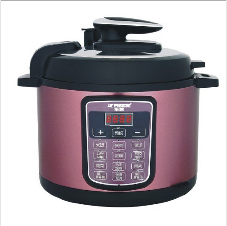 厂家直销 正品半球带预约带显示多功能电压力锅 微电脑电高压锅