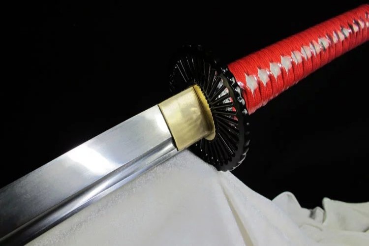 厂家直销正品龙泉宝剑批发汉剑日本剑忍者剑火焰纹武士剑未开刃