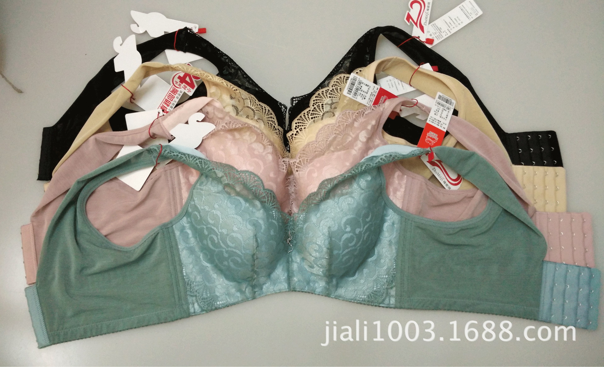 珠密琪10544 (2544) b 薄杯 背心式 调整型 无钢圈 文胸 内衣