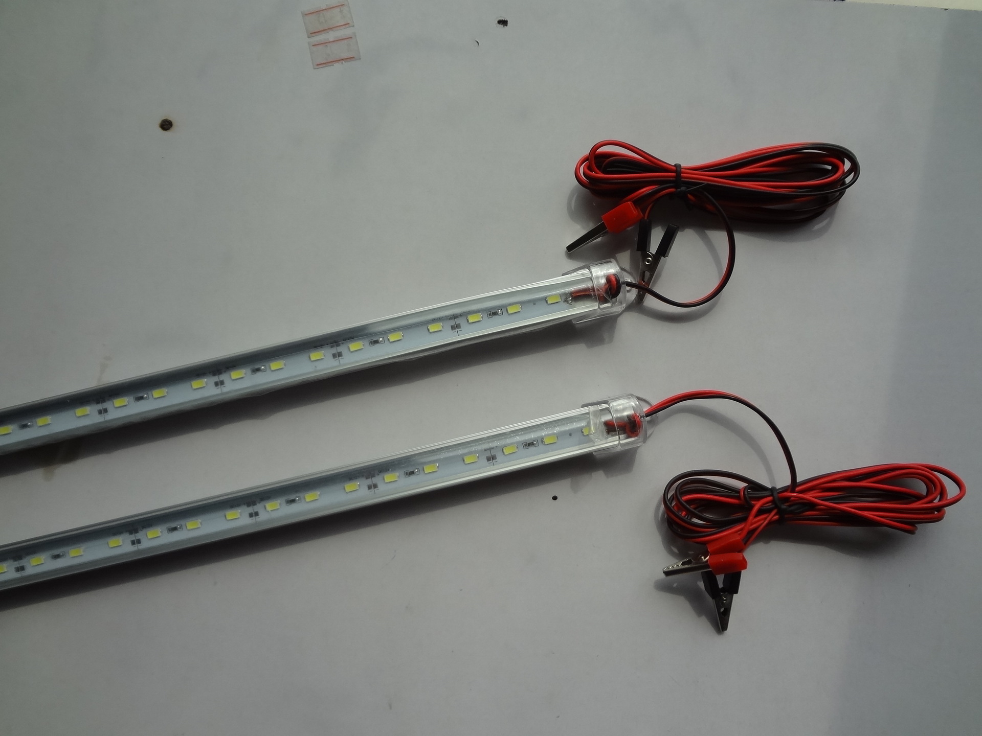 12伏led节能日光灯管 led日光灯条12v led夜市硬灯条柜台灯条30cm