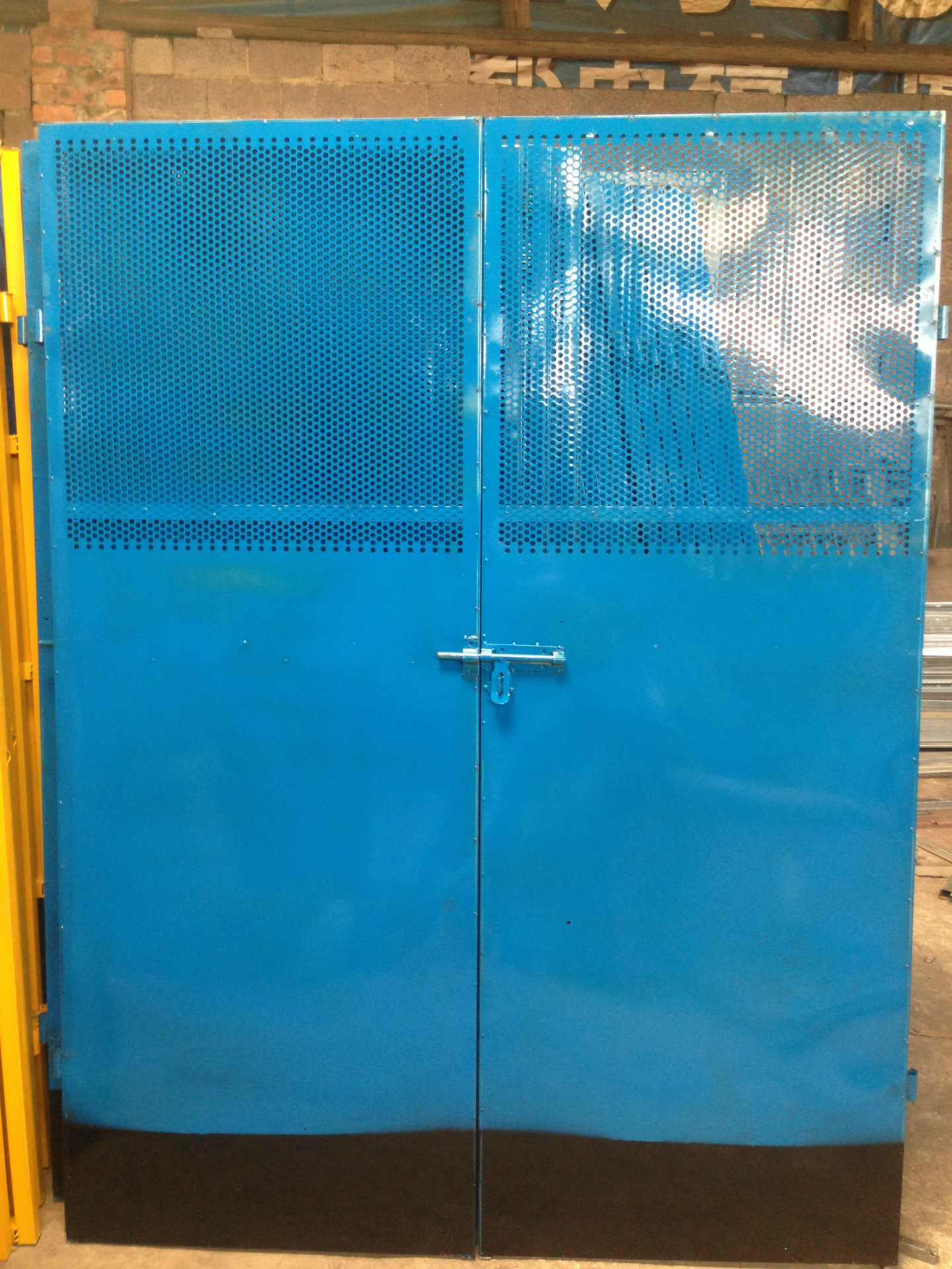 门 施工电梯防护门 楼层防护门 工地临时防护门0