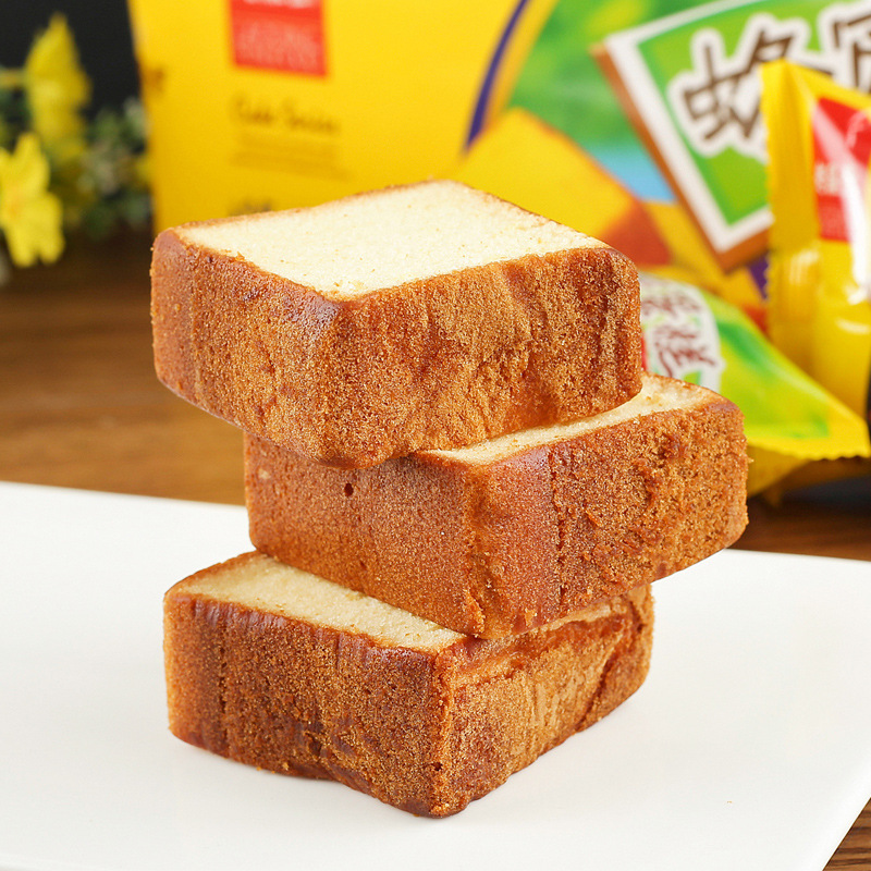 传统糕点-老鼎丰蜂蜜蛋糕西式早餐软蒸小面包鸡蛋糕点心零食品175g
