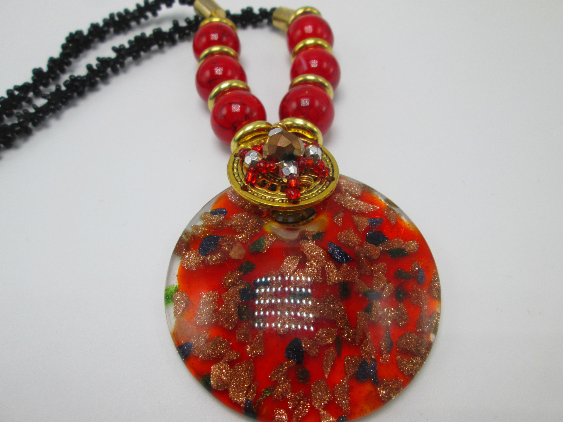 素艺琉璃石细珠项链,毛衣链,颜色多多,价格低低,秋冬混搭热卖