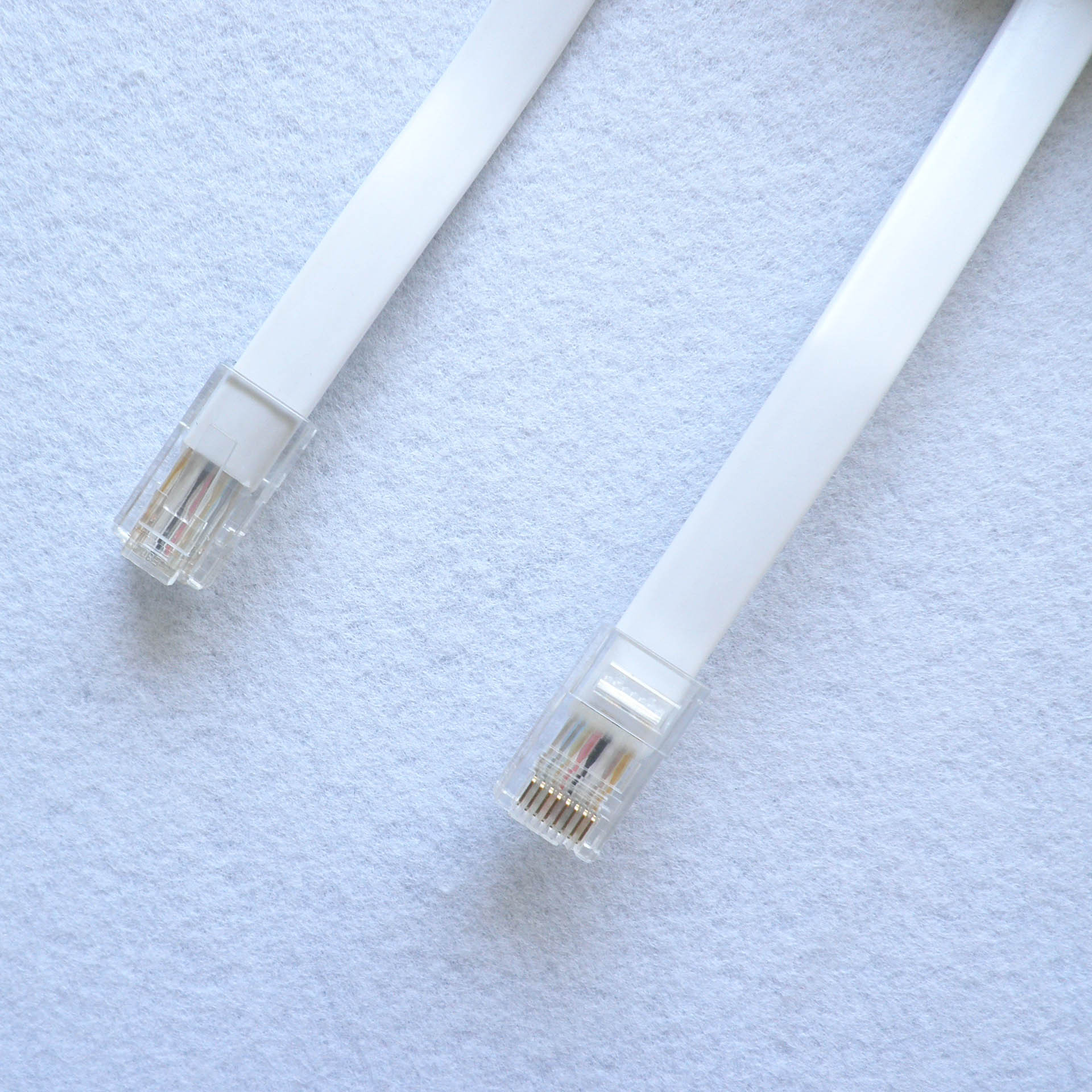 厂家定制四芯电话线 rj11水晶头电话线 - 通信批发交易网