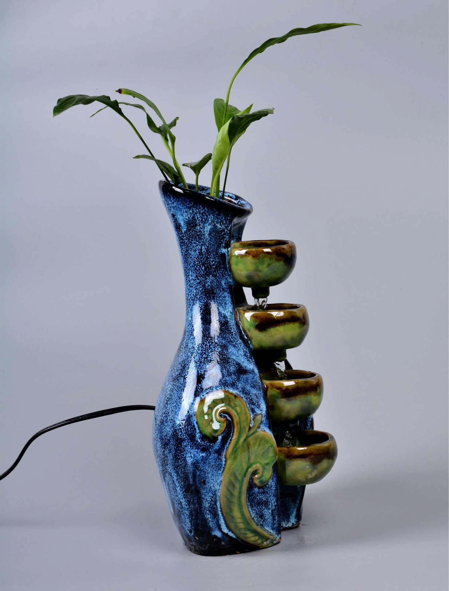 陶艺大师纯手工制作 正宗石湾陶瓷花瓶a004 家居摆件 创意礼品