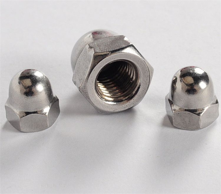 促销201不锈钢盖形螺母 装饰螺母 盖型螺帽 盖帽m4m5m6m8m10m12
