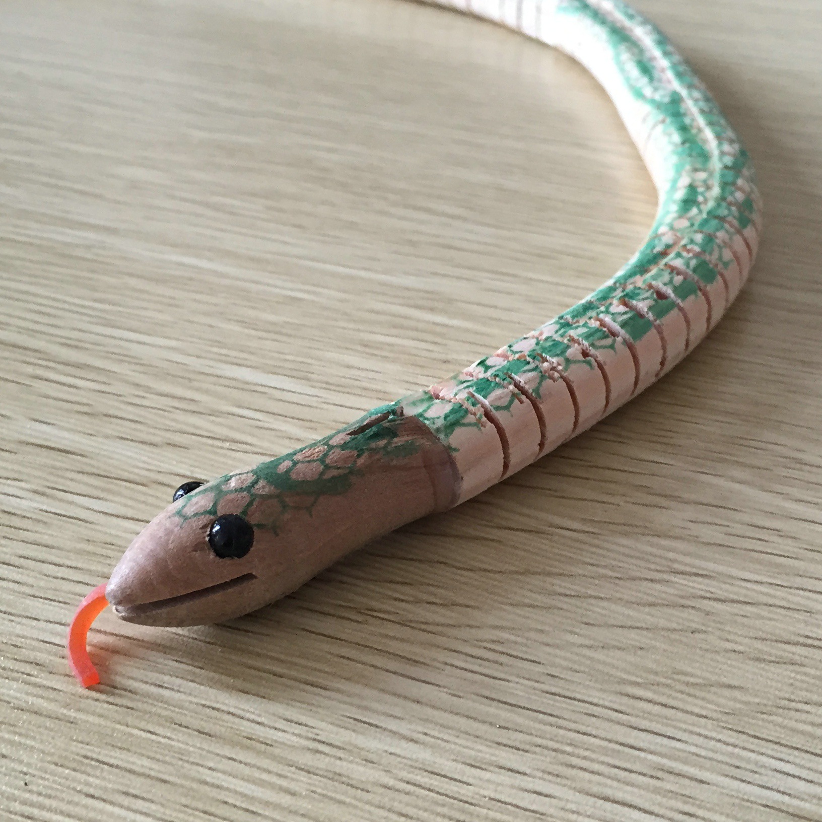 d145 二元木蛇 玩具蛇 2元木蛇 儿童玩具 地摊热卖货源 批发 - 养殖批