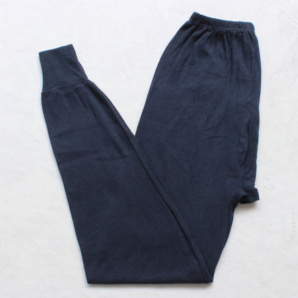 摆摊甩货针织混纺男士秋裤 加肥加大高腰男秋裤 中老年爸爸秋裤