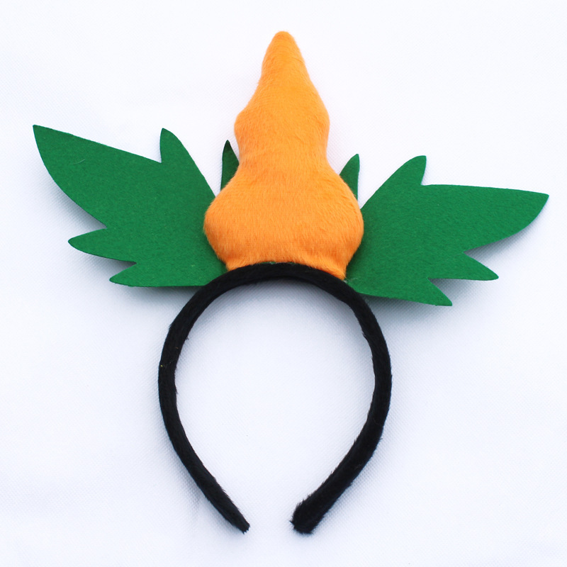 万圣节葫芦表演头饰动物cosplay可爱卡通动画葫芦娃娃兄弟头发箍