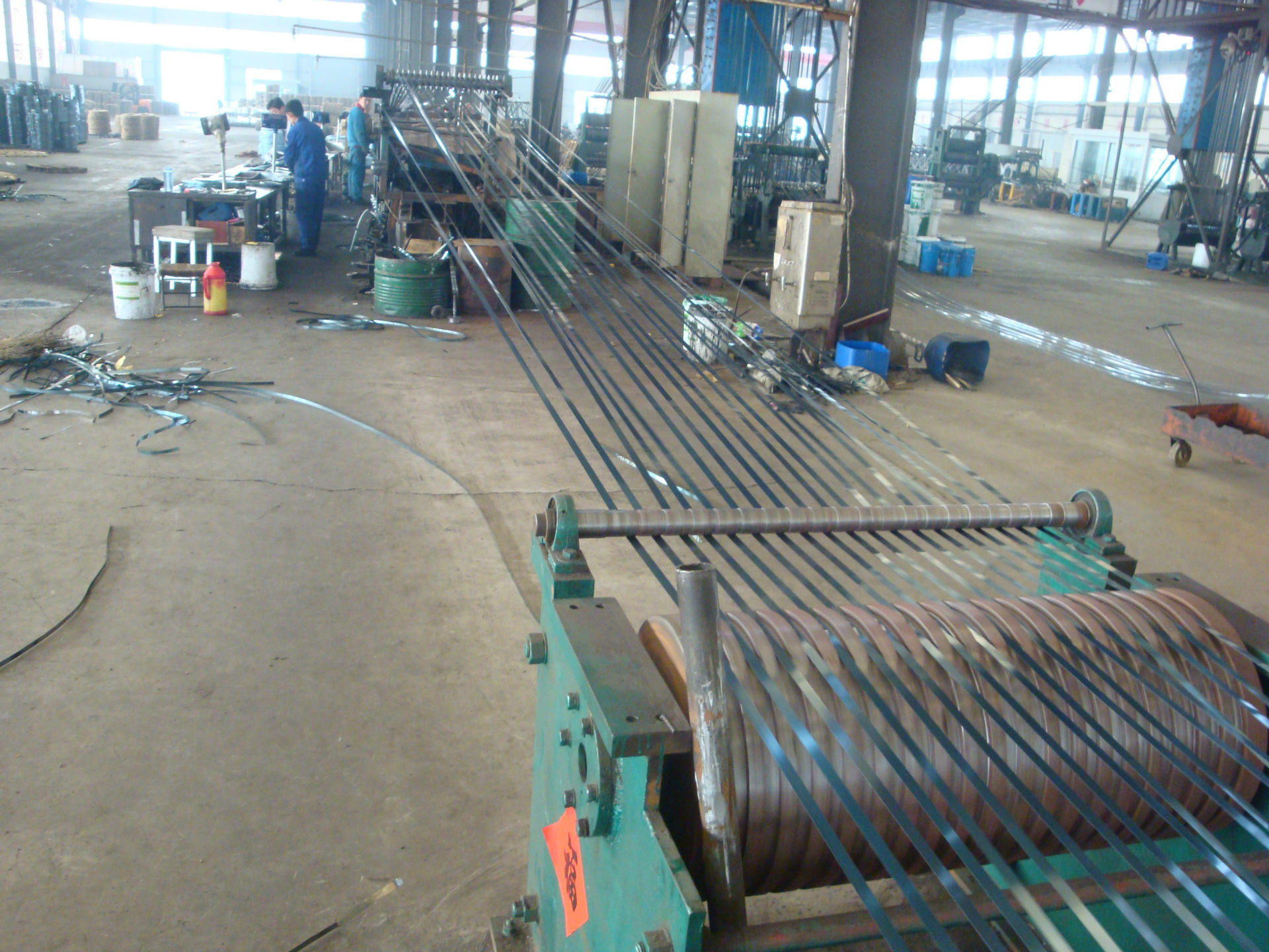 厂家直销包装用铁皮打包带(烤蓝带镀锌带)涂漆钢带塑钢带