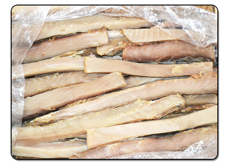 2015年新款鲨鱼肉干 定制加工烘干鲨鱼干条 北方优质鲨鱼.