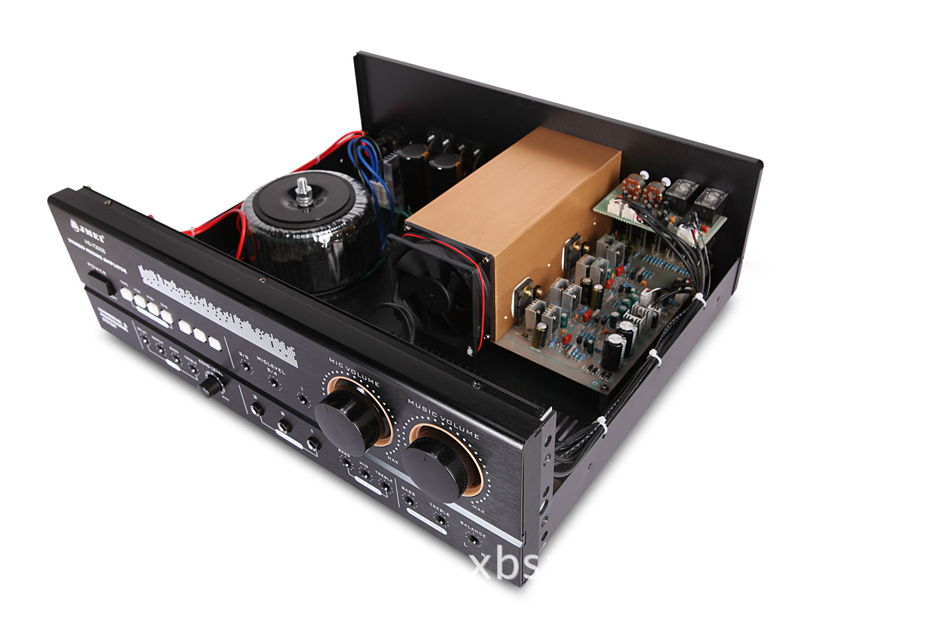 250w合并机hs-7200a 二通道卡包音箱功放包房周边配置卡拉ok功放