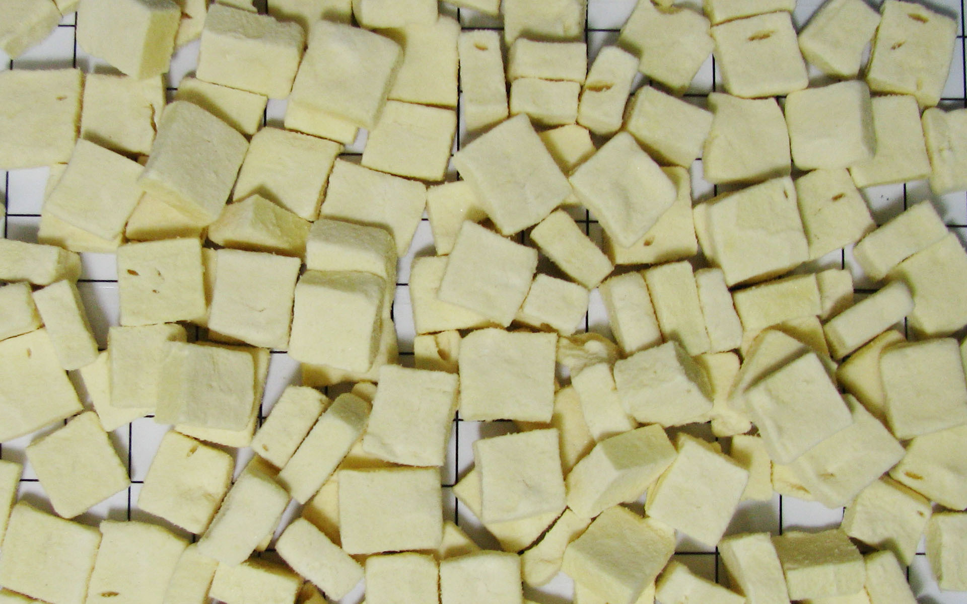冻干豆腐12x12x6mm