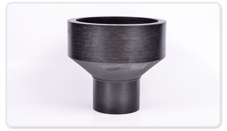 pe热熔承插管件大小头异径 pe变径异径 pe配件&phi;75*50-&phi;280*