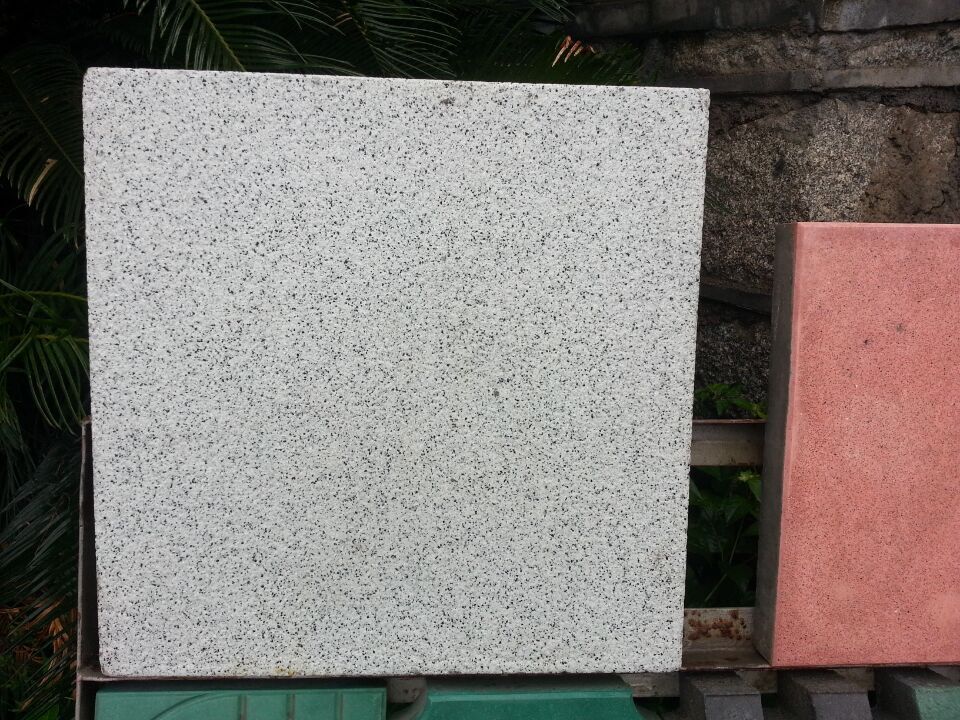 由本公司研制的芝麻白pc砖顺利投产