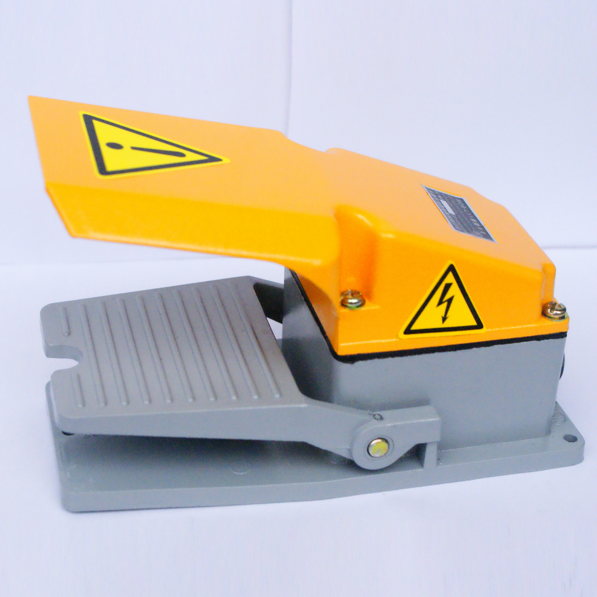 批发供应明德脚踏开关型号mdb-l11 带保护壳铝制脚踏开关