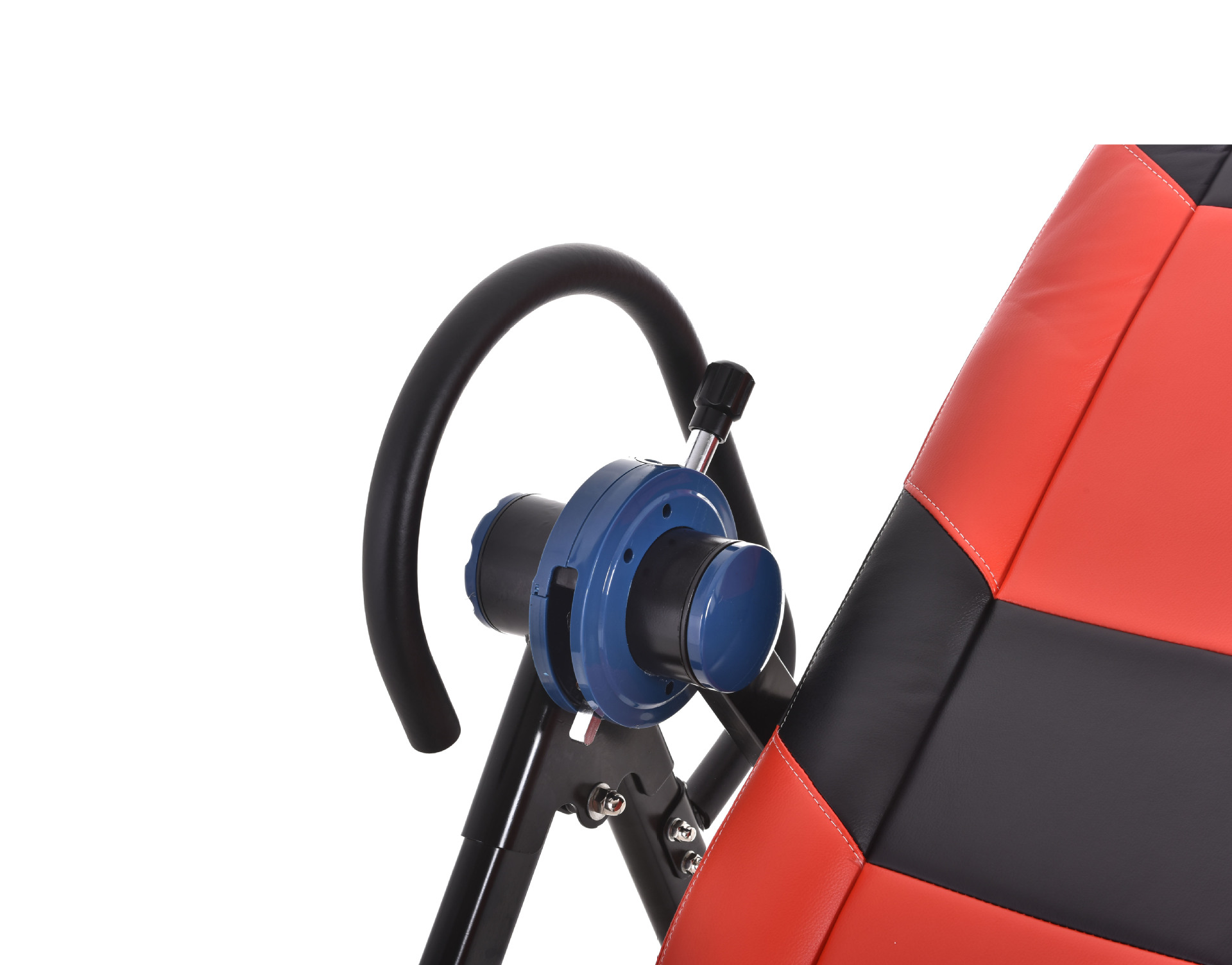 伊美尔超舒适皮革靠背厂家直销可贴牌出口品质折叠商业款倒立机