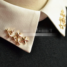 韩版文艺小清新星星造型可爱胸针领针男女衬衫别针衣领夹