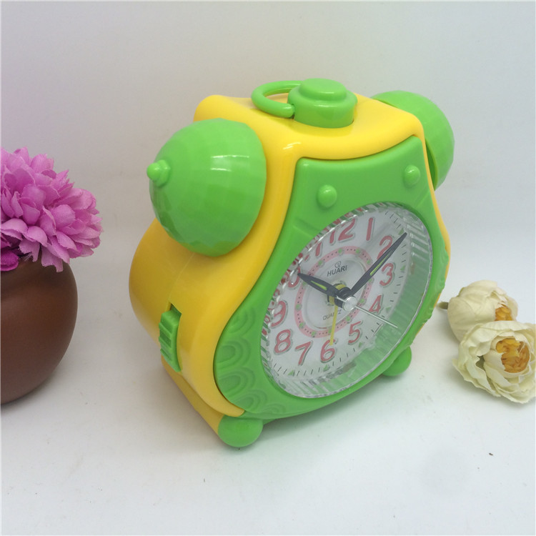 东盛华日系列小双音小双铃闹钟创意可爱电懒人子闹钟学生礼品批发