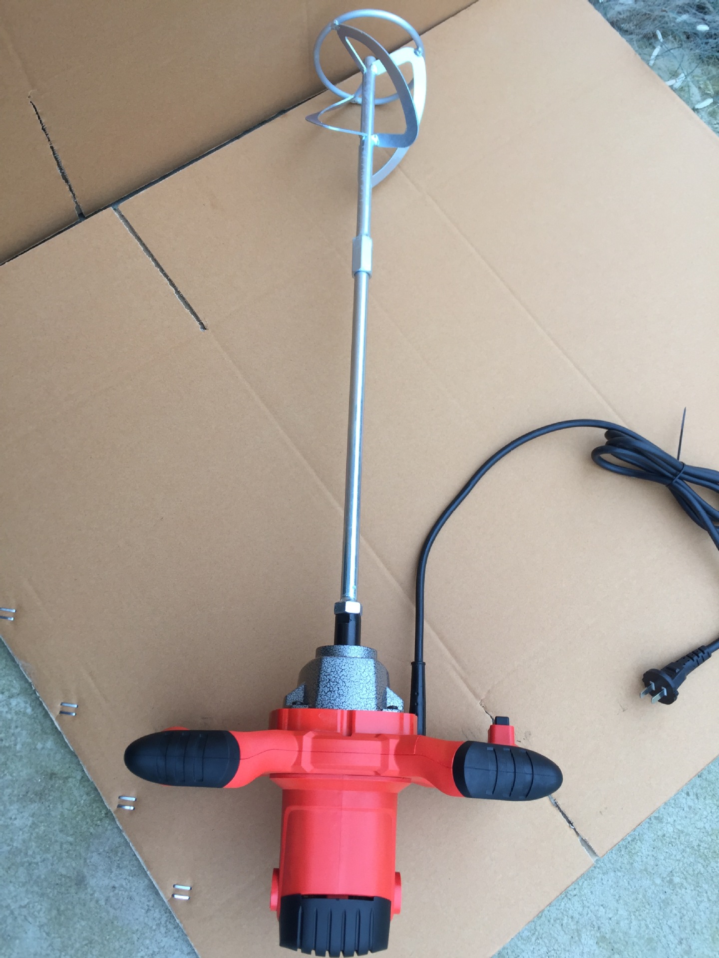 野狼工业级电动工具搅拌器油漆涂料搅拌机手持式水泥搅拌机