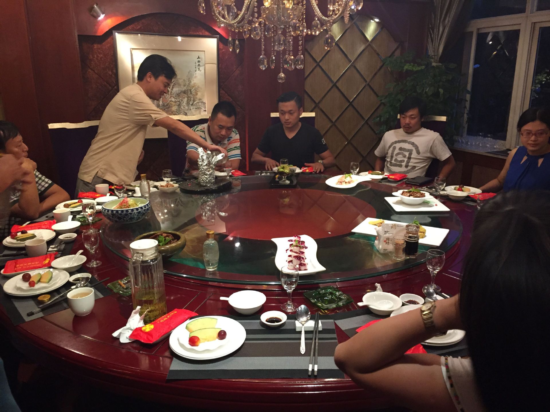 扬州浩蓝全体员工之聚餐篇