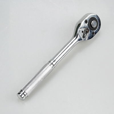 手动五金工具 棘轮扳手 滚花铁柄棘轮扳手 二分之一棘轮扳手