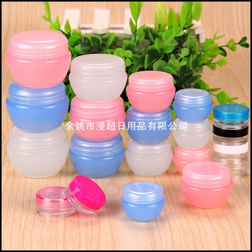 塑料分装瓶_蘑菇瓶 面霜小样瓶 塑料 蘑菇形 5