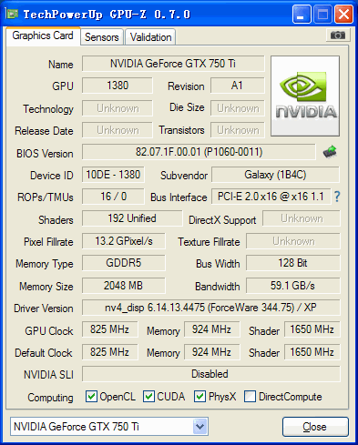 批发gtx750ti2gb hdmi一体机办公跨境电商专供游戏独立显卡960
