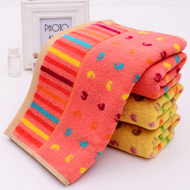 温碧泉厂家直销毛巾 纯棉高档提花 高档礼品 超市专供