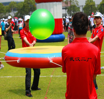 众星捧月充气雷霆战鼓趣味运动会道具厂家直销拓展训练道具
