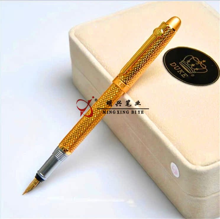 德国公爵duke名牌高档商务礼品笔/铱金笔/皇冠金属钢笔/墨水笔