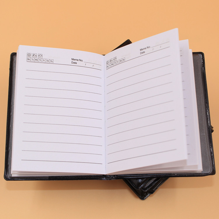 g721 便携高级记事薄 办公商务皮面记事本 三元地摊夜市货源批发